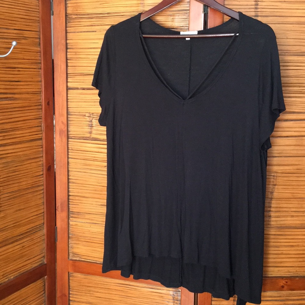 Black Strappy Top by Charlotte Russe 2x